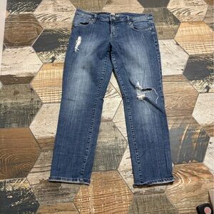 KFTK Celine Slouchy Boyfriend Jeans